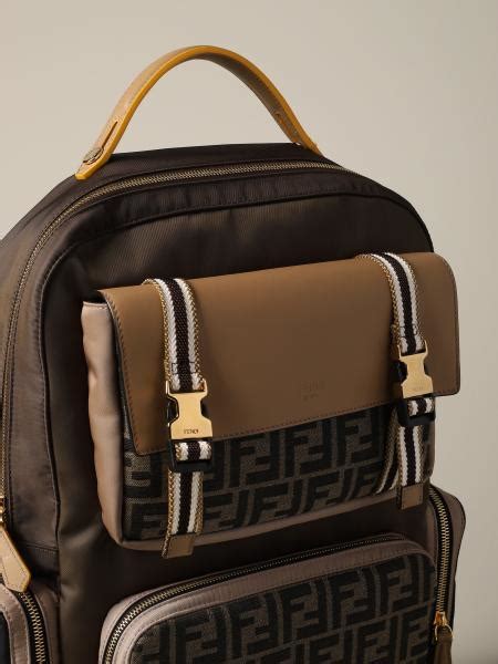 fendi backpack men design shoulder strap|Fendi clearance outlet.